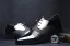 Elegantné pánske spoločenské topánky J1300 8