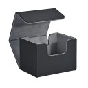 Elegantní černá krabička s barevným vnitřkem pro uložení karetních balíčků s magnetickým zavíráním a odolným vnějším materiálem 6