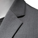 Elegantní pánské sako Prodyšné jednobarevné sako pro muže s kapsami a knoflíkem Stylový kabátek do práce i pro volný čas 4