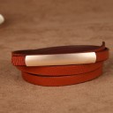 Elegantti kapea vyö soljella J3043 20