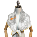 Eleganza francese esotica Sciarpa quadrata da donna Multifunzionale per testa collo capelli corpo Tendenza moda Quattro stagioni 4