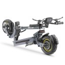 Elektrická koloběžka iE-S1, motor 800W, baterie 48V 15Ah, 10palcová terénní kola, dojezd 30–40 km, nosnost 120 kg, skládací, šedá 5