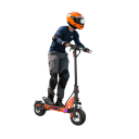Elektrická koloběžka s motorem 1000 W, baterie 48V 13Ah, kola 10 palců, dojezd 45 km, rychlost 45 km/h, kotoučové brzdy, oranžovo-černá 5
