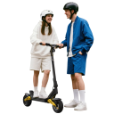 Elektrická koloběžka S10, 1400W, dojezd 70 km, rychlost 55 km/h, baterie 48V 20Ah, 10" kola, kotoučové brzdy, odpružení, IPX4, černo-žlutá 15