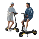 Elektrická koloběžka S10, 1400W, dojezd 70 km, rychlost 55 km/h, baterie 48V 20Ah, 10" kola, kotoučové brzdy, odpružení, IPX4, černo-žlutá 3