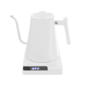 Elektrická konvice s husím krkem 1200 W 1 l LED regulace teploty nerezová ocel funkce udržování teploty pro kávu a čaj 1