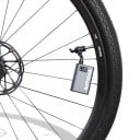Elektrická pumpa na kolo CYCLAMI E1 Přednastavení tlaku a automatické zastavení Max 120 PSI Hliníková slitina Digitální displej Šedá 3