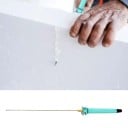 Elektrická řezačka polystyrenu 15 cm horký drát 110–240V plastová rukojeť zelená pro řezání pěny a stavební úpravy 2