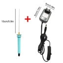 Elektrická řezačka polystyrenu s adaptérem horký drát 15 cm 110–240V napájecí kabel pro řezání pěny a izolačních materiálů 3