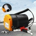 Elektrické čerpadlo na olej a naftu 12 V 60 W Odsávání oleje při výměně Napájení z autobaterie přes krokosvorky Včetně dvou hadic 4