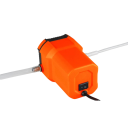 Elektrické olejové sací čerpadlo 12 V 60 W Odsávač motorového oleje i nafty s hadicemi a svorkami Oranžové Pro auto motocykl a loď 4
