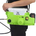 Elektrický bezvzduchový stříkací stroj 500 W batohová vysokotlaká pistole 21 V nádoba 1,7 l tlak 17 MPa na stěny fasády dřevo i kov 7