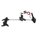 Elektrický Lodní Motor 12 V Teleskopická Rukojeť 5 Rychlostí Vpřed a 2 Vzad Korozivzdorná Šachta 70 cm Černý Pro Čluny a Rybářské Lodě 2