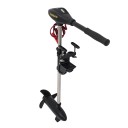 Elektrický Lodní Motor 12 V Teleskopická Rukojeť 5 Rychlostí Vpřed a 2 Vzad Korozivzdorná Šachta 70 cm Černý Pro Čluny a Rybářské Lodě 3