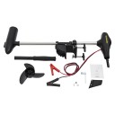 Elektrický Lodní Motor 12 V Teleskopická Rukojeť 5 Rychlostí Vpřed a 2 Vzad Korozivzdorná Šachta 70 cm Černý Pro Čluny a Rybářské Lodě 4