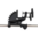 Elektrický Lodní Motor 12 V Teleskopická Rukojeť 5 Rychlostí Vpřed a 2 Vzad Korozivzdorná Šachta 70 cm Černý Pro Čluny a Rybářské Lodě 7