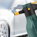 Elektrický pěnový rozprašovač Nastavitelná tryska 60° Vysokotlaký mycí kanón 2 l Potravinářský PP Zelená Na mytí auta zahradu i domácnost 4