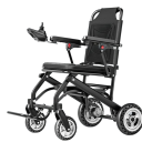 Elektrický skládací invalidný vozík 360W bezkartáčový motor, hmotnosť 9,8 kg, nosnosť 100 kg, hliníkový rám, prenosný pre seniorov 2