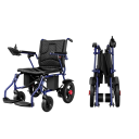 Elektrický skládací invalidný vozík 500W motor, hmotnosť 27 kg, nosnosť 120 kg, 8" a 12" kolesá, prenosný pre seniorov 1