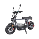 Elektrický skútr DX5 Rychlost 25 km/h Dojezd 60-72 km Baterie 48 V 15,6 Ah Pneumatiky 15 palců LCD displej Hydraulické brzdy Šedý Do města 1