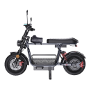 Elektrický skútr DX5 Rychlost 25 km/h Dojezd 60-72 km Baterie 48 V 15,6 Ah Pneumatiky 15 palců LCD displej Hydraulické brzdy Šedý Do města 2