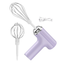 Elektrický šlehač ruční bezdrátový 13 W kompaktní 10,8 × 13 cm s nerezovými metlami kuchyňský mixér na šlehání 2