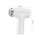 Elektrický šlehač ruční bezdrátový 13 W kompaktní 10,8 × 13 cm s nerezovými metlami kuchyňský mixér na šlehání 5