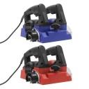 Elektrický stěnový hoblík 1300 W na omítku a tmel, hoblovací válec 15 cm, hloubka 1–4 mm, 21 břitů, 1000–4000/min, červeno-černý 2