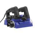 Elektrický stěnový hoblík 1300 W na omítku a tmel, hoblovací válec 15 cm, hloubka 1–4 mm, 21 břitů, 1000–4000/min, červeno-černý 7