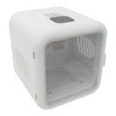 Elektrický sušící box pro psy a kočky 62 l s nastavitelnou teplotou 22–45 °C, dobou sušení 10–180 min, dvojí cirkulací vzduchu, bílá 2
