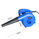 Ηλεκτρικός αεροσυμπιεστής σκόνης 1000W 15000–18000 στροφές/λεπτό Καθαριστής υπολογιστή EU βύσμα Φυσητήρας Συλλέκτης σκόνης Ισχυρός ρεύμα αέρα 220V 4