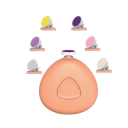 Ηλεκτρικός λειαντής νυχιών για παιδιά με 6 κεφαλές Ασφαλής λείανση νυχιών Μπαταριακός λιμαδόρος νυχιών Απαλή φροντίδα για τα νύχια των παιδιών 2