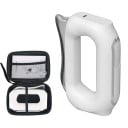 Elektrisch Massageapparaat EMS Microstroom Vibratie en Verwarming 38-46 °C 5 Niveaus van Intensiteit 143,2 x 106 x 35 mm ABS en RVS 5