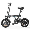 Elektrische fiets 500W 36V 7,8Ah LCD-scherm 14&quot; banden Koplamp Bereik 40 km Max. snelheid 25 km/u Laadvermogen 150 kg Stadsfiets 2