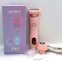 Elektrische scheermachine voor vrouwen 2 in 1 waterdichte trimmer voor gezicht, oksels, benen en bikinilijn IPX7 2