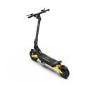 Elektrische Scooter S10, 1400W, Reichweite 70 km, Geschwindigkeit 55 km/h, Batterie 48V 20Ah, 10" Räder, Scheibenbremsen, Federung, IPX4, schwarz-gelb 5