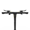 Elektrische Scooter S10, 1400W, Reichweite 70 km, Geschwindigkeit 55 km/h, Batterie 48V 20Ah, 10" Räder, Scheibenbremsen, Federung, IPX4, schwarz-gelb 13