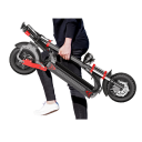 Elektrische step iX8 2400W, actieradius 70 km, snelheid 60 km/u, batterij 48V 20Ah, laadvermogen 150 kg, terreinbanden, zwart-rood 2