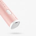 Elektrischer Milchaufschäumer und Schläger Rosa 3 Geschwindigkeiten USB-Ladung 2 austauschbare Aufsätze Schneebesen und Spirale Für Kaffee Eier 5