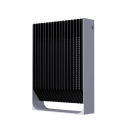 Elektrischer Mückenfänger UV Lampe 25 × 18 × 5 cm Kunststoff schwarz Tischlampe gegen fliegende Insekten für Zuhause und Camping 1