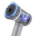 Elektrischer rotierender Reinigungsbürste Kabellos 5 austauschbare Köpfe 350 U/min 1500 mAh ABS Kunststoff Für Bad und Küche 5