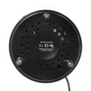 Elektrischer vertikaler Grill 1000 W 20 x 37,5 cm aus Edelstahl mit 5 rotierenden Spießen und 5 Fettauffangschalen für Kebab, Shawarma 9