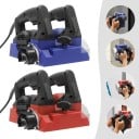 Elektrischer Wandhobel 1300 W für Putz und Spachtel, Hobelwalze 15 cm, Tiefe 1–4 mm, 21 Klingen, 1000–4000/min, rot-schwarz 4