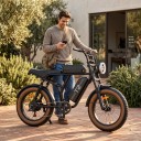Elektrisches Fahrrad URLIFE T2 Fat Bike Herausnehmbare Batterie 48 V 15,6 Ah Shimano Schaltung Farb-LCD-Display Scheibenbremsen Für Gelände 6