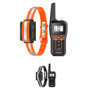 Elektrisches Hundetrainingshalsband mit Fernbedienung, 1000 m, wiederaufladbares Halsband mit Ton, Vibration und Schock, wasserdichtes Hundetraining 2