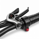 Elektrisches Mountainbike Shengmilo S600 Pro Zwei Motoren 2 x 80 Nm Batterie 48 V 25 Ah Shimano 7 Gänge Vollfederung Grau Für Gelände und Stadt 4