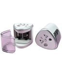 Elektrisk automatisk blyant- og farveblyantspidser, 2 huller 3