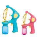 Elektrisk barnpistol för bubblor plastset säker för barn 24 x 17,5 x 8 cm rosa eller blå 1