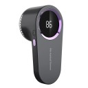 Elektrisk fnugfjerner med 500mAh genopladeligt batteri, 6 rustfri stålblade, hurtigopladning, LED-display, kompakt design 2