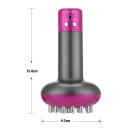 Elektrisk lymfdränageapparat 15,8 x 9,3 cm Guasha-massageborste med mikroströmmar Anticelluliter och fysioterapi Kroppsvård 3